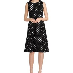 Calvin Klein polka dot dress